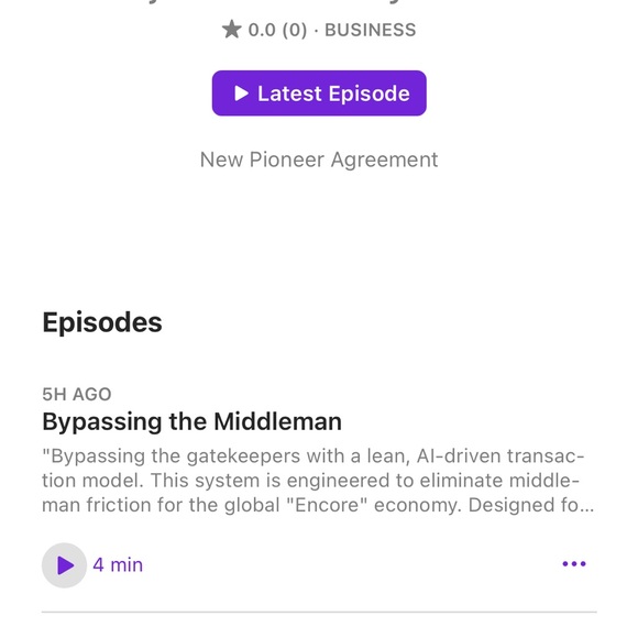 Other - Purple and White Podcast Interface